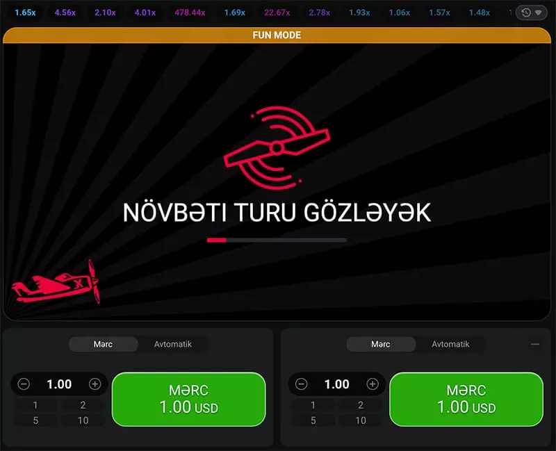 Oyunun qaydaları 1xBet Aviator